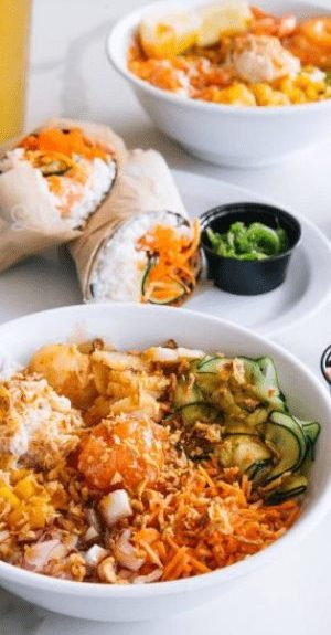 Poke lunch bowl poke-lunch-bowl